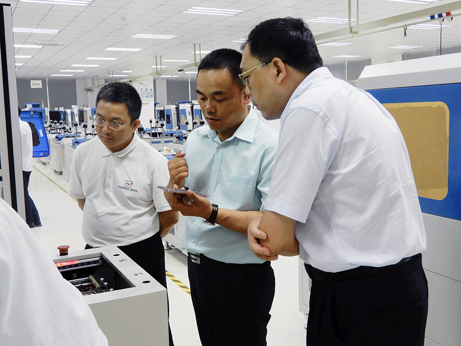 Guangdong Provincial Science and Technology Department leaders visit and investigate Samson Technology_byy688.com