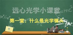 什么是光学镜头？