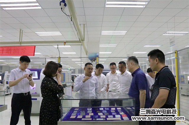 Leaders of Mudou Town, Jiangsu Province visited Samson Technology_byy688.com